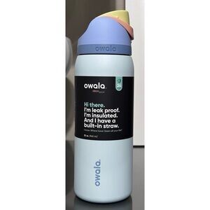 Owala COLOR DROP “CLOUD 9” 32oz FreeSip Water Bottle‎